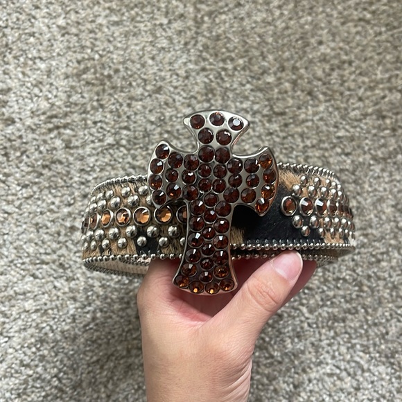 B.B. Simon Accessories - B.b. Simon Cross Belt